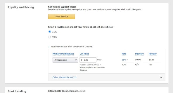 eBook Pricing